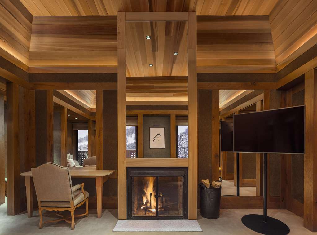 Aman Le Melezin Hotel Courchevel Room photo
